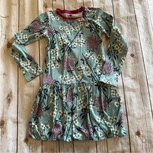 Tea blue floral dress guc light ww 10y